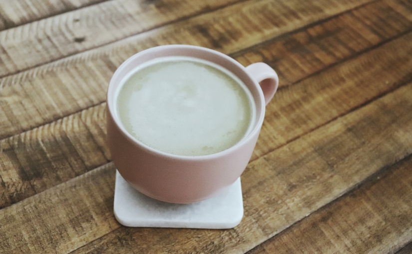 Homemade Green Tea Latte